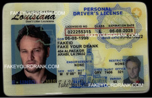 FakeYourDrank - Louisiana Fake ID