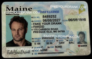 Maine Fake ID