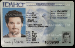 FakeYourDrank - New Idaho [Polycarb] Fake ID