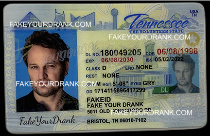 FakeYourDrank - Tennessee Fake ID